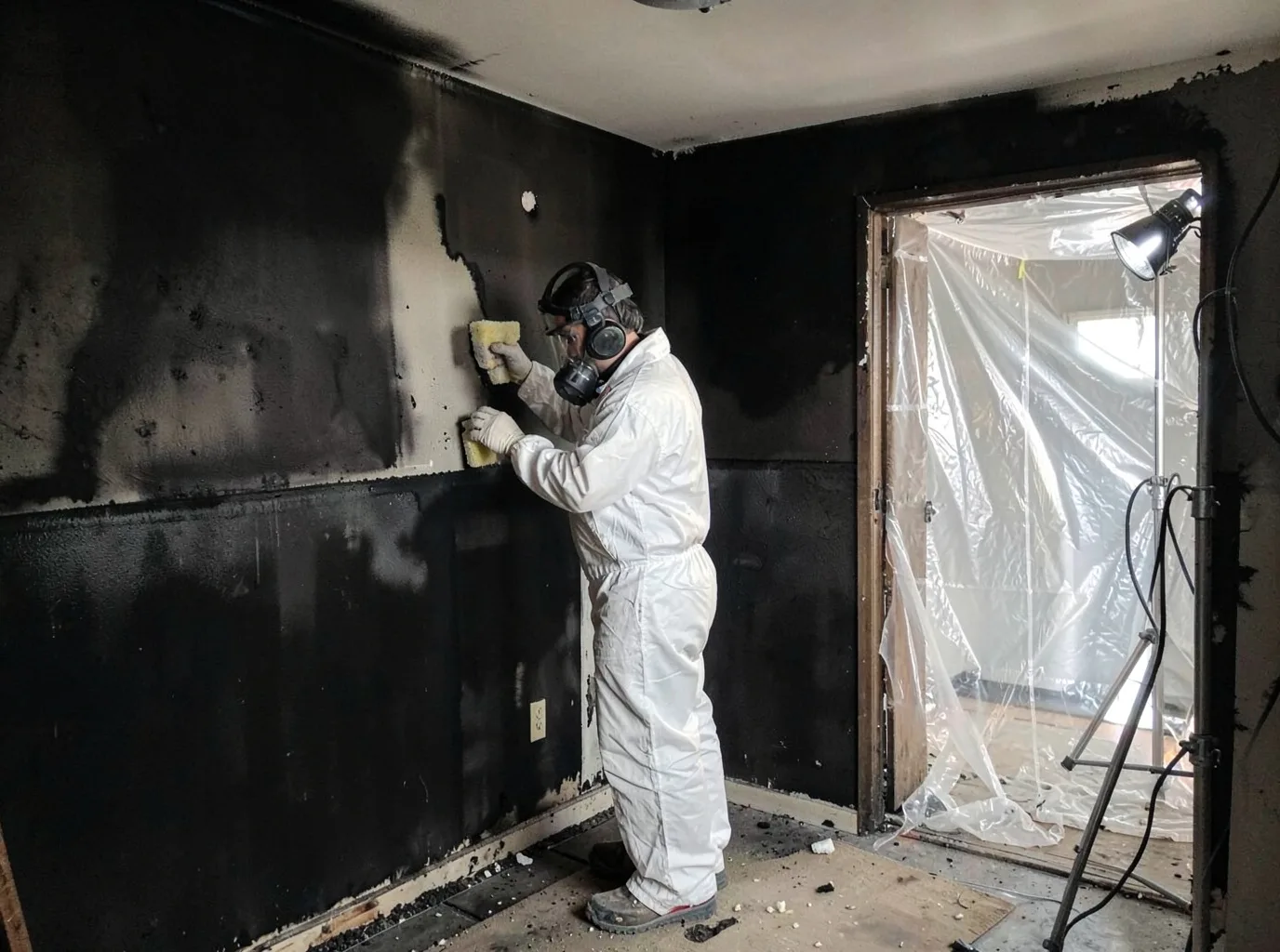 Fire Damage Restoration company in Sainte Marie, IL